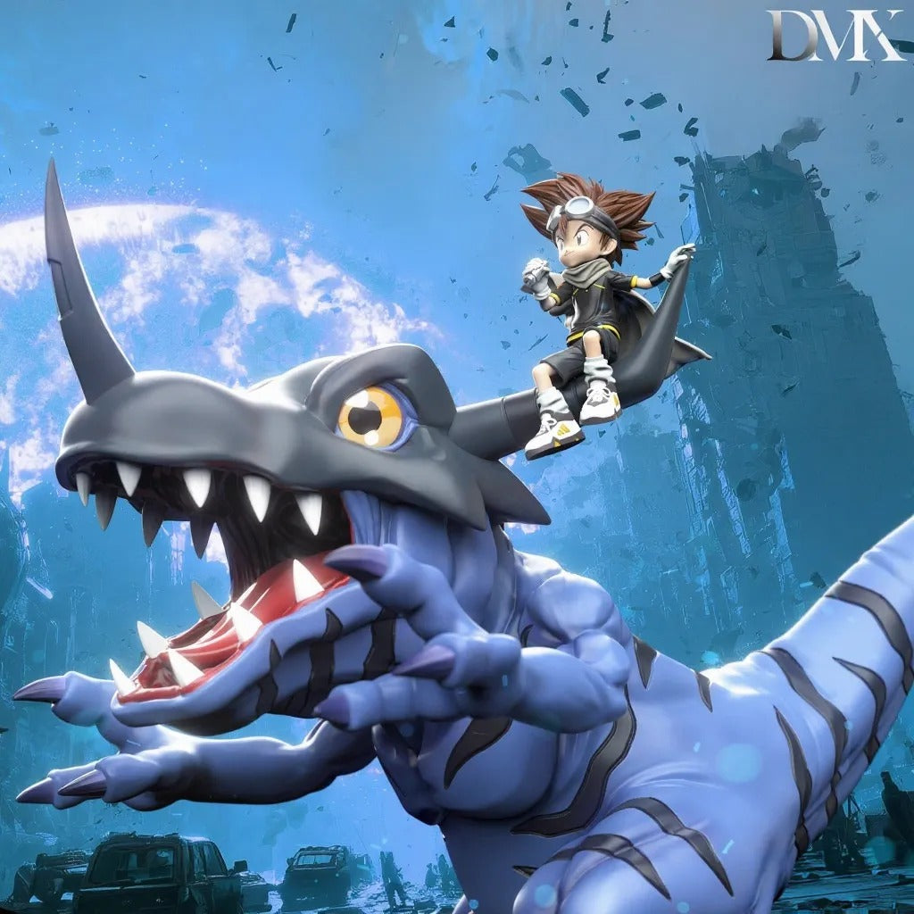 Pre order】DMX Studio - Digimon Yagami Taichi & Greymon – STC Toys
