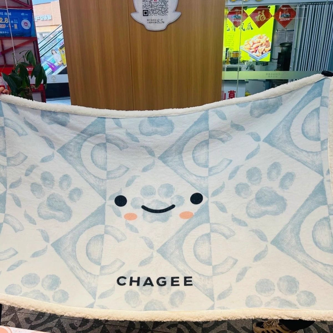 Original CHAGEE Bes-tea Plushie! 霸王茶姬好朋友系列小号中号毛绒杯盲盒盖毯代购公仔玩偶周边