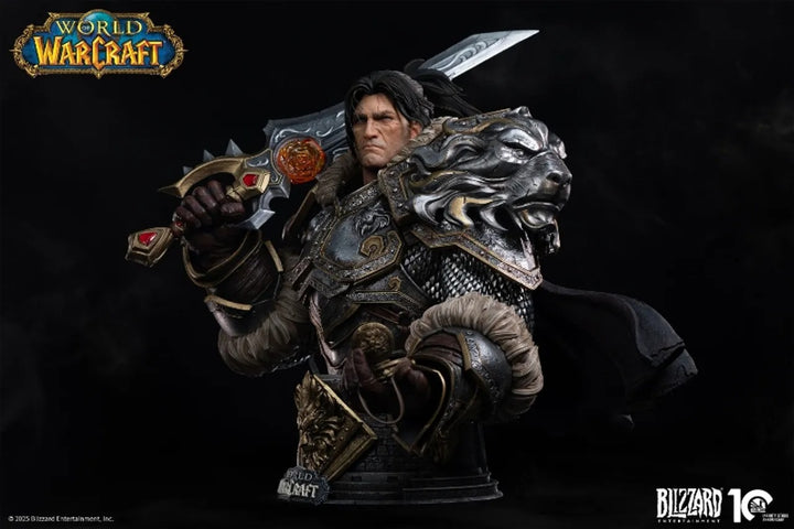 【Pre order】Infinity Studio 1/3 Bust Blizzard World of Warcraft Varian Wrynn