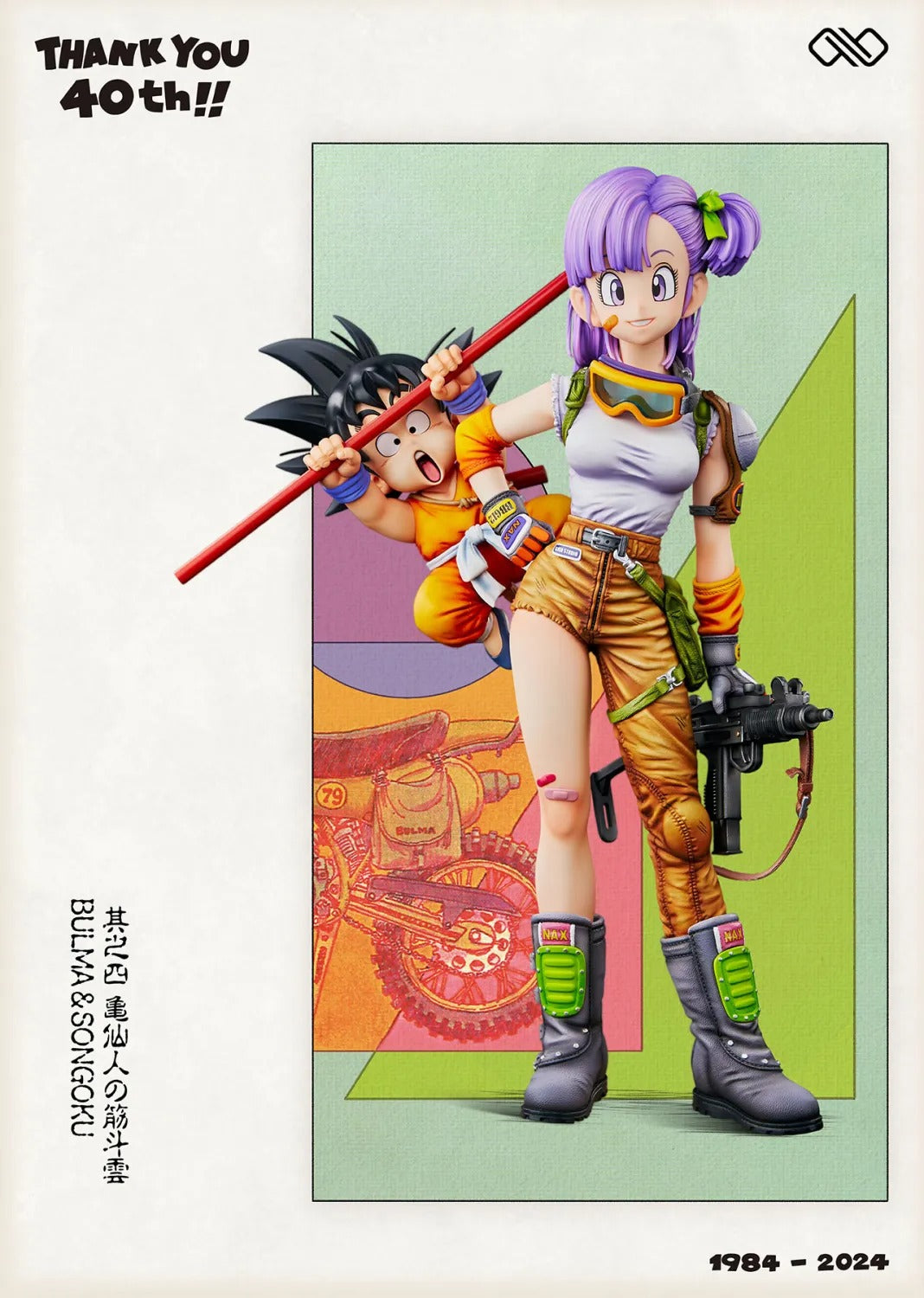 【Pre order】Infinity Studio 1/6 & 1/4 & 1/2 Dragon Ball Bulma & Little Goku