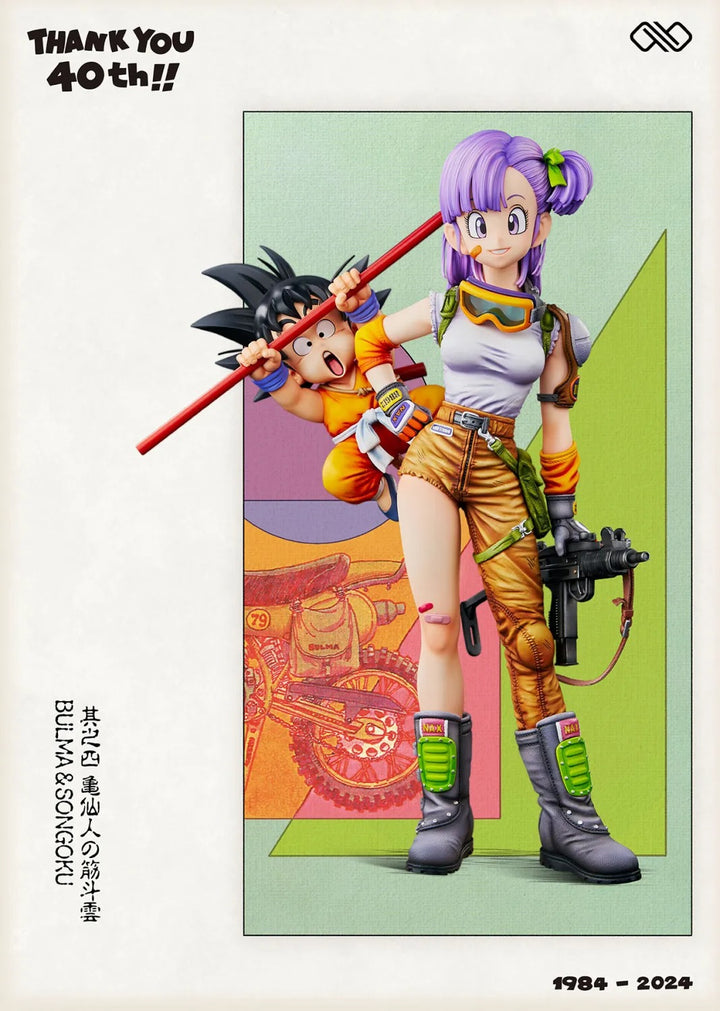 【Pre order】Infinity Studio 1/6 & 1/4 & 1/2 Dragon Ball Bulma & Little Goku