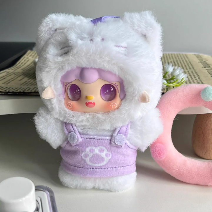 Original Yooki Meow Meow Summer Party Series Plush Blind Box 氧氧喵喵夏日派对盲盒毛绒玩偶