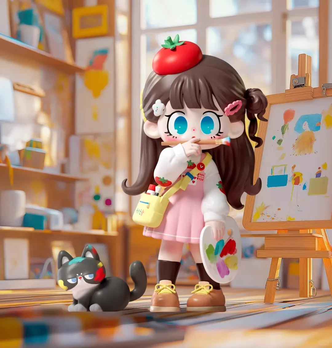 Original Milay Daily Times Series 3 Blind Box 蜜啦三代慵懒时光系列盲盒可爱公仔潮玩手办桌面摆件礼物女