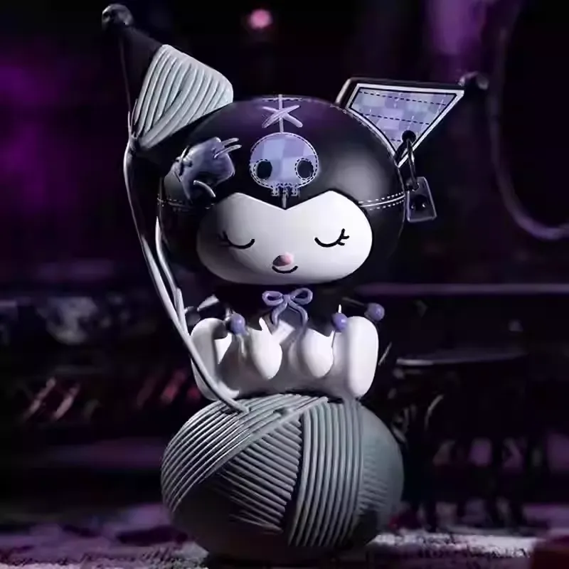 Original MINISO Sanrio Kuromi Midnight Stories Blind Box 名创优品库洛米暗夜物语盲盒三丽鸥系列手办摆件公仔礼物