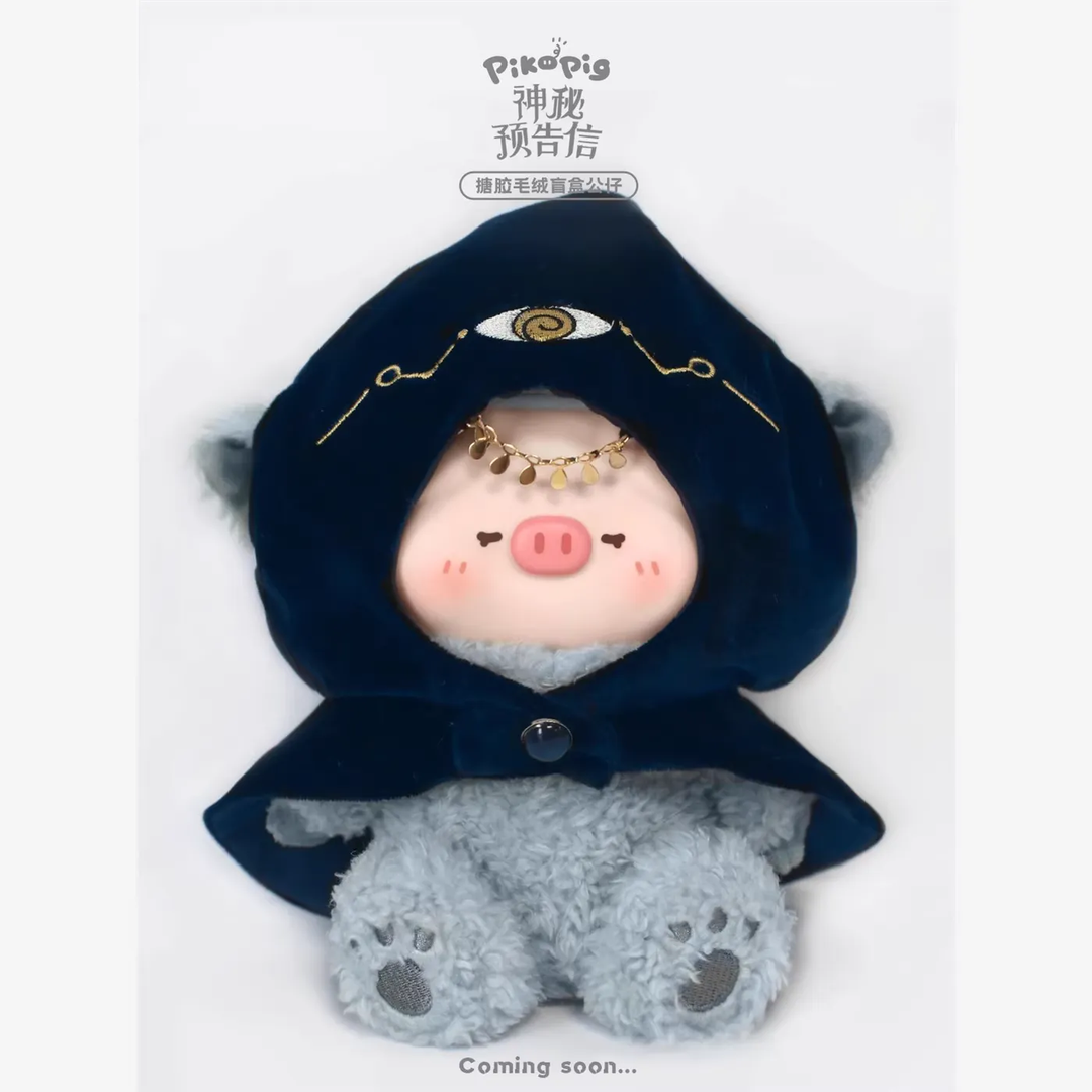 Original PikoPig Mysterious Preview Letter Series Blind Box 屁可猪神秘预告信系列搪胶毛绒盲盒