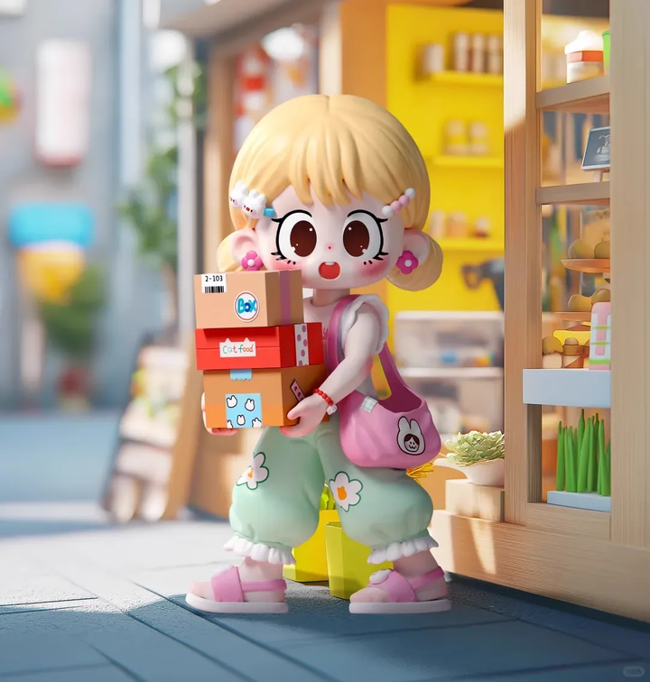 Original Milay Daily Times Series 3 Blind Box 蜜啦三代慵懒时光系列盲盒可爱公仔潮玩手办桌面摆件礼物女