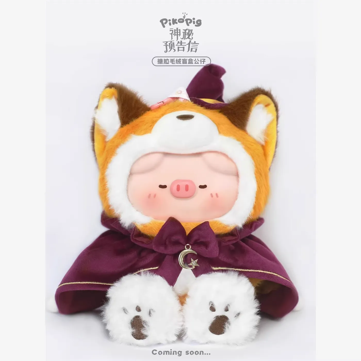 Original PikoPig Mysterious Preview Letter Series Blind Box 屁可猪神秘预告信系列搪胶毛绒盲盒