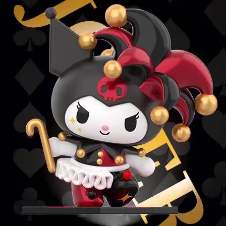 Original TOPTOY Sanrio Kuromi Poker Kingdom Series Blind Box 三丽鸥酷洛米扑克王国盲盒套装全套手办公仔