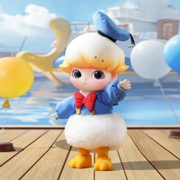 Original POP MART DIMOO Donald Duck 1/8 Action Figure 泡泡玛特