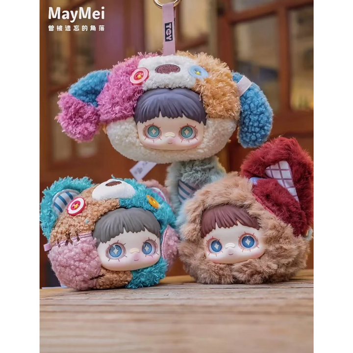 Original Maymei Once Forgotten Corners Plush Keychain Blind Box 正版霉霉Maymei曾被遗忘的角落系列潮玩盲盒手办包包挂件