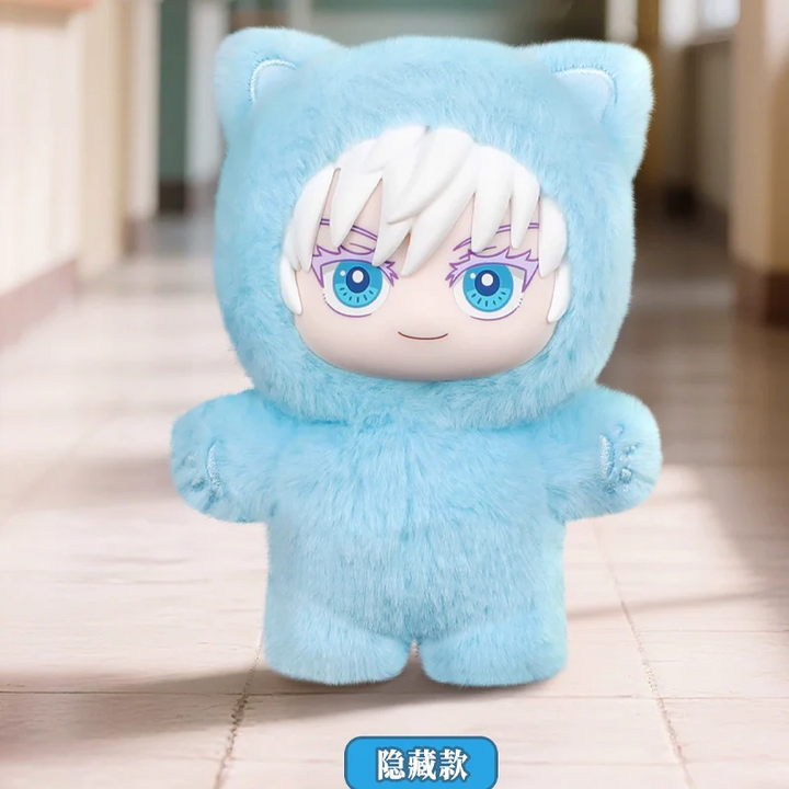 Original EAKI Jujutsu Kaisen Cat Ear Plushie Series Blind Box - Gojo Satoru 正版现货咒术回战第二季猫 隐藏款/特别款 五条