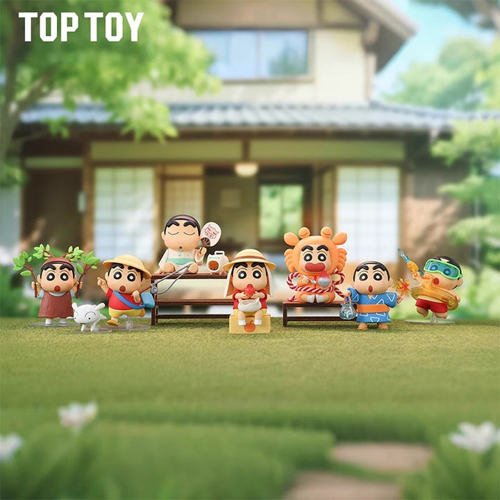 Original TOPTOY Crayon Shin-Chan Summer Playtime Series Blind Box 正版蜡笔小新夏日大作战系列