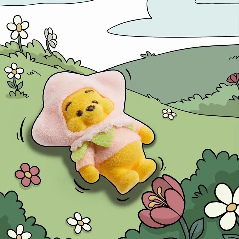 Original MINISO Winnie the Pooh Touching Garden Blind Box 名创优品小熊维尼盲盒心动花园噗噗系列维尼熊摆件礼物