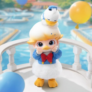 Original POP MART DIMOO Donald Duck 1/8 Action Figure 泡泡玛