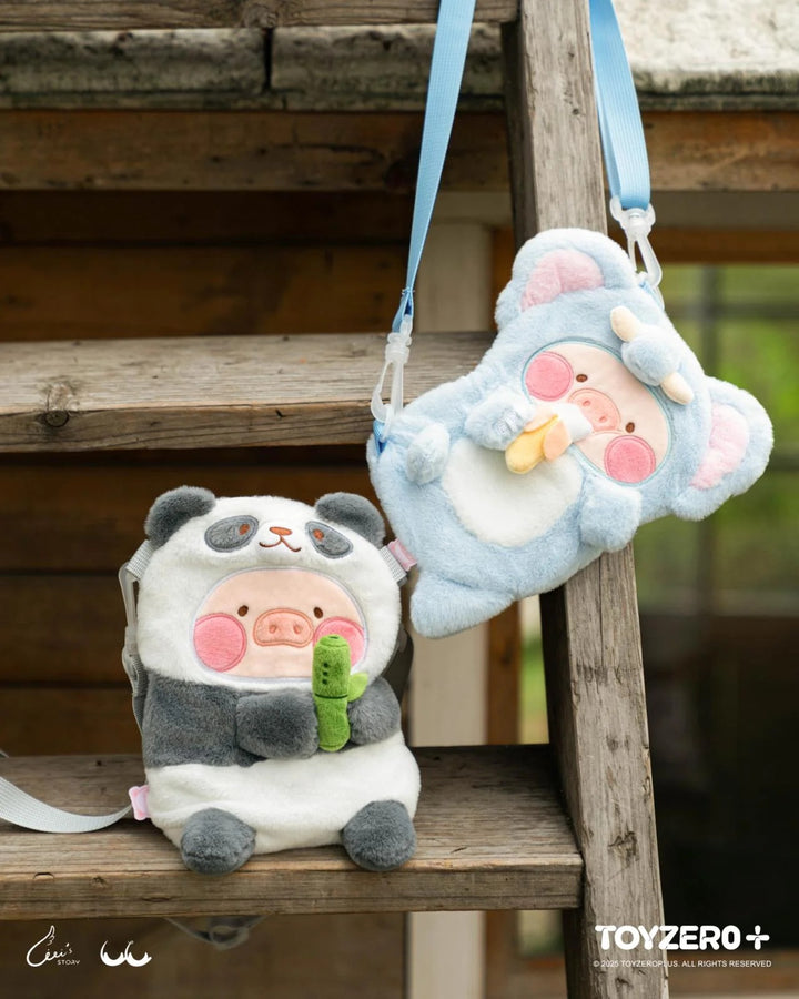 Original TOYZERO+ LuLu the Piggy Animal Party 罐头LULU猪动物派对系列毛绒公仔创意礼物周边潮玩手办摆件