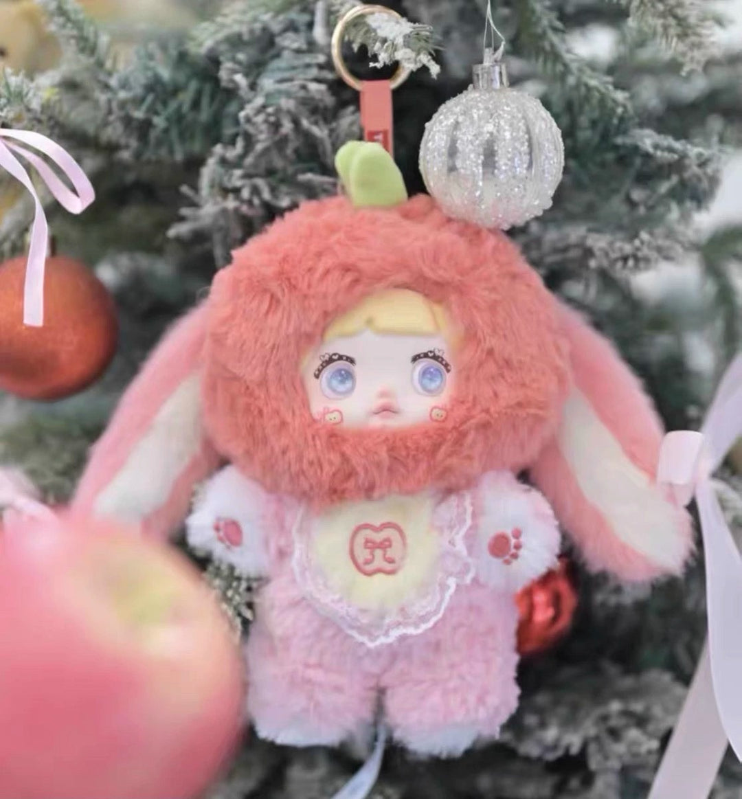 Original Nommi Interesting Fruits Series Plush Blind Box 糯米儿果然有趣-苹安喜乐系列毛绒盲盒潮玩摆件可爱娃娃