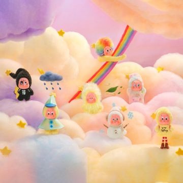 Original POPMART Twinkle Twinkle Sweet Dreams Forecast Series Blind Box 泡泡玛特123星星人好梦气象局毛绒挂件潮玩盲盒