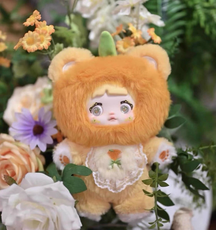 Original Nommi Interesting Fruits Series Plush Blind Box 糯米儿果然有趣-苹安喜乐系列毛绒盲盒潮玩摆件可爱娃娃