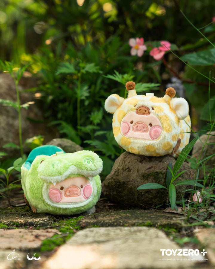 Original TOYZERO+ LuLu the Piggy Animal Party 罐头LULU猪动物派对系列毛绒公仔创意礼物周边潮玩手办摆件