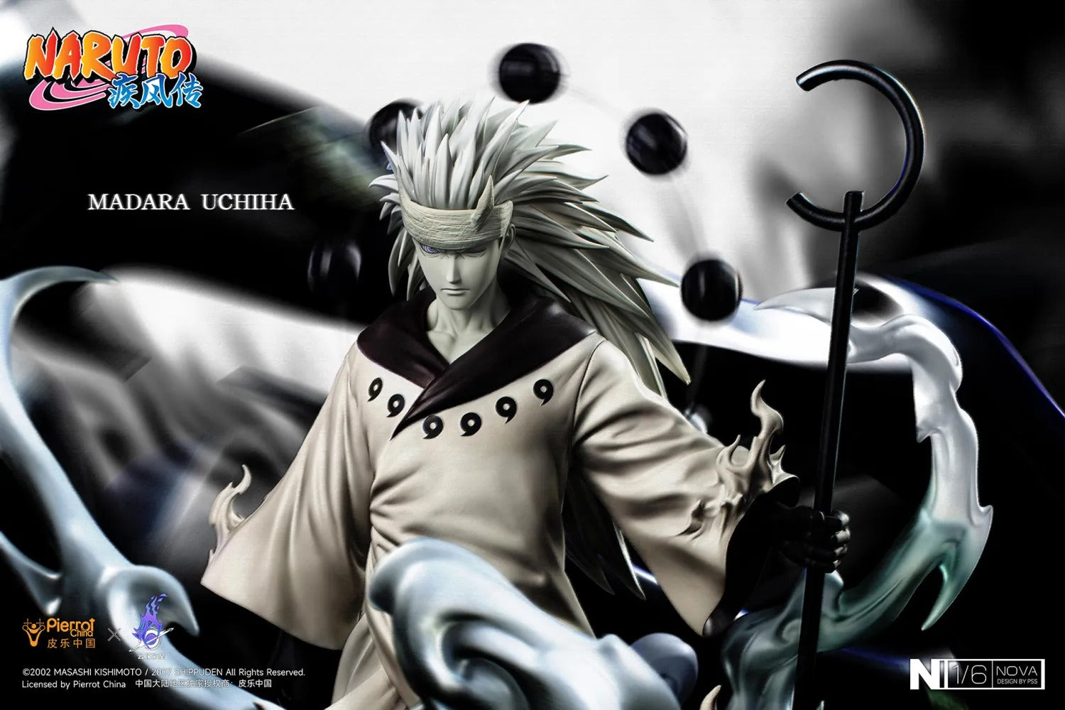 Pre order】Pickstar Studio 1/6 Naruto Uchiha Madara & Uchiha Obito