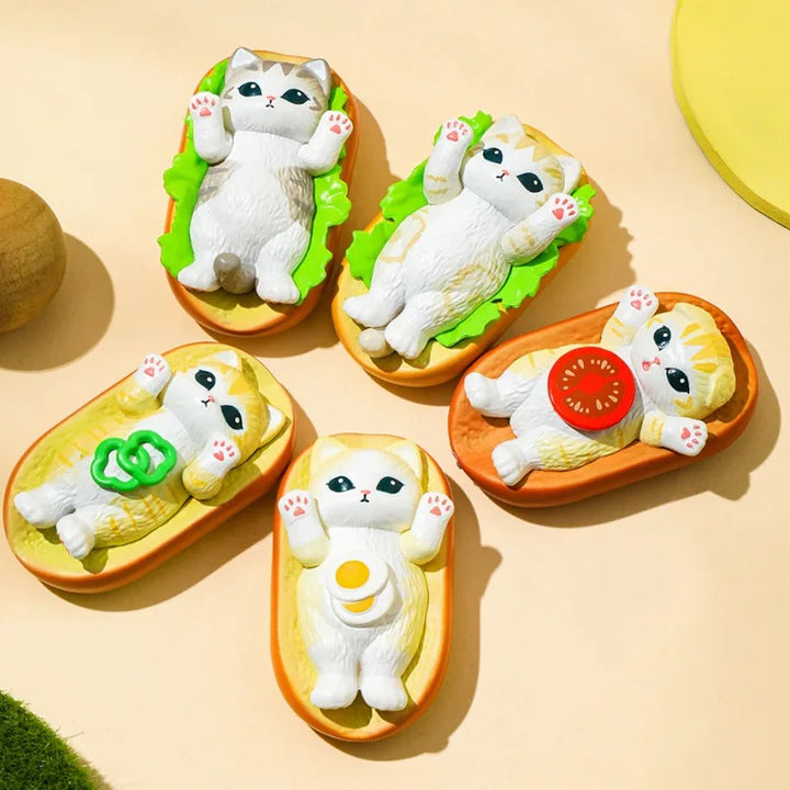 Original MOFUSAND Chubby Chubby Mini Series Blind Box 猫福珊迪Q萌公仔胖胖系列第三代3弹萌粒盲袋鲨鱼馋嘴猫咪礼物