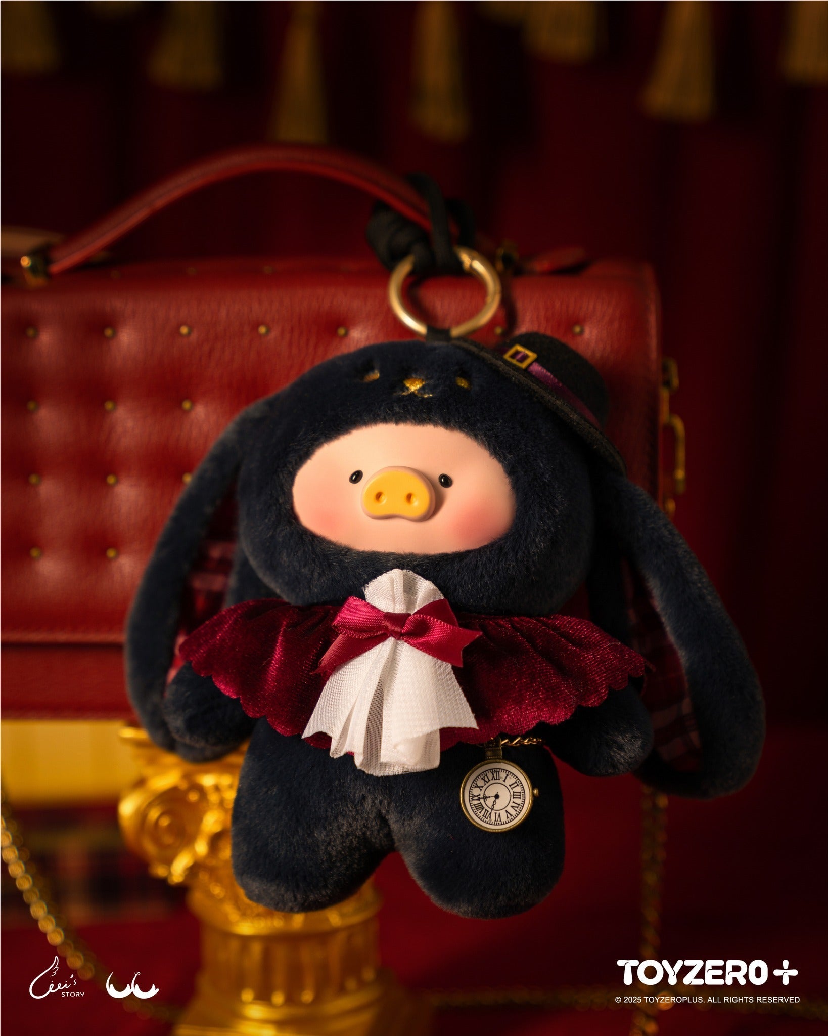 TOYZEROPLUS LuLu The Piggy キーホルダー ぬいぐるみ Original Toyzero+ Teddy LuLu 2.0 the Piggy Lulu pig Joyful