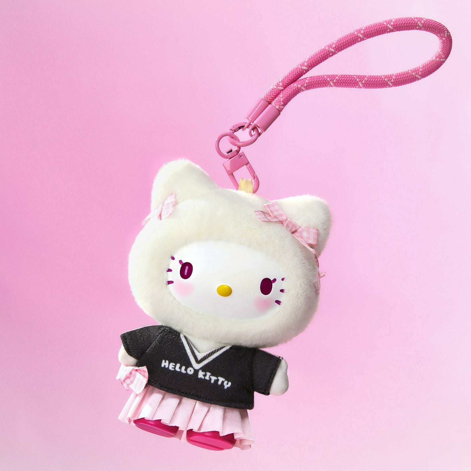 Hello Kitty : Pop Star ストラップ　シークレット MINISO - Hello Kitty 'Pop Star' Vinyl Plush Pendant Mystery