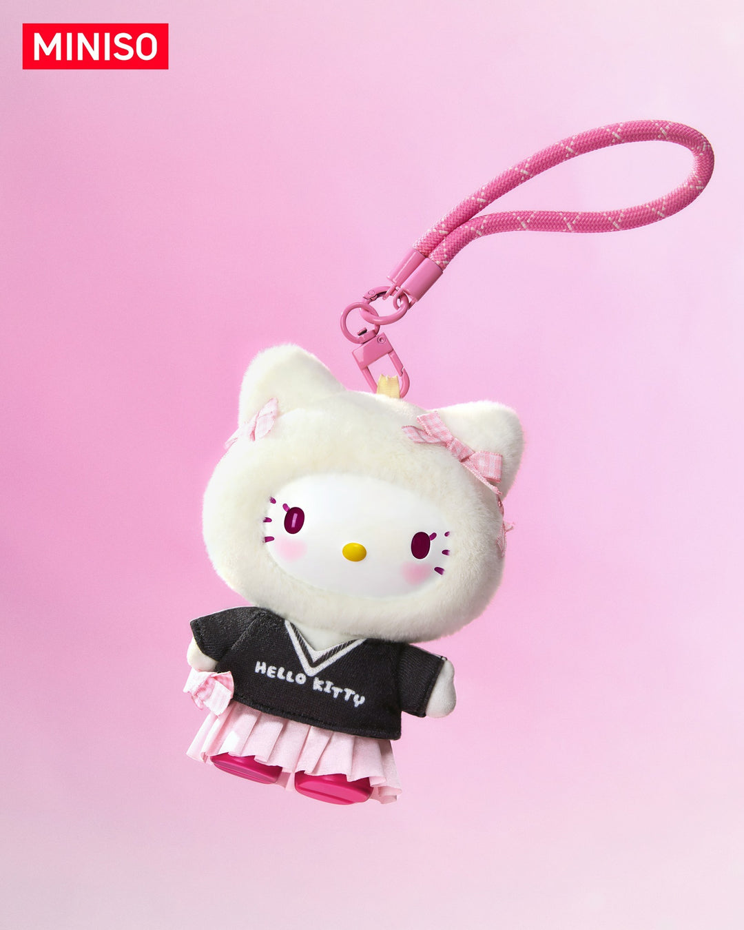 Original MINISO HELLO KITTY POP STAR Series Plush Blind Box Hello Kitty Popstar系列搪胶毛绒盲盒凯蒂猫潮流盲盒