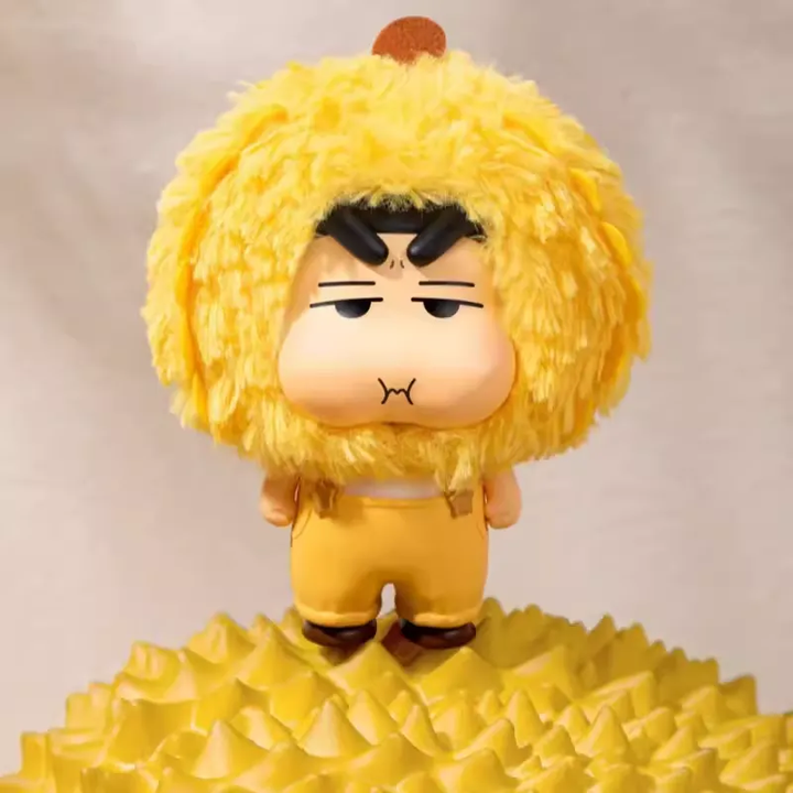 Original TOPTOY Crayon Shin-Chan Fruit Cottage Series Plush Keychain Blind Box 蜡笔小新水果小屋系列挂件盲盒