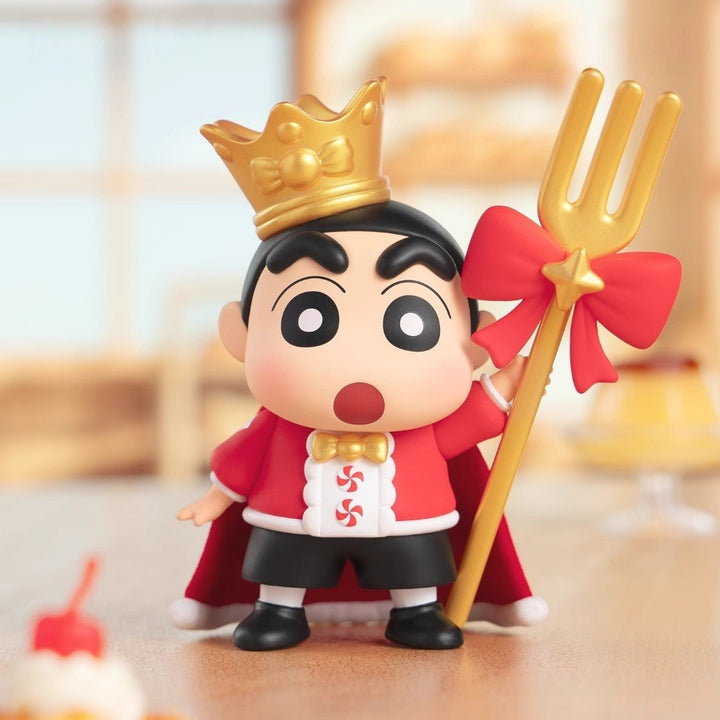 Original TOPTOY Crayon Shin-chan Delicious Kasukabe Blind Box蜡笔小新美味春日部盲盒可爱小新小白手办桌面摆件生日礼物