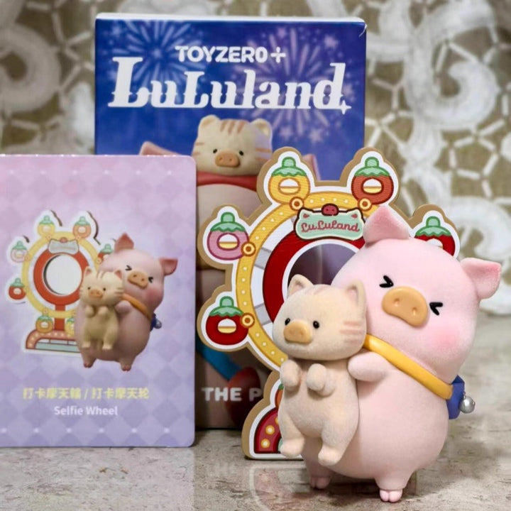 Original TOYZEROPLUS LuLuLand Series Blind Box 零加TOYZERO罐头猪LuLu猪缤纷乐园盲盒系列潮玩摆件手办玩具公仔