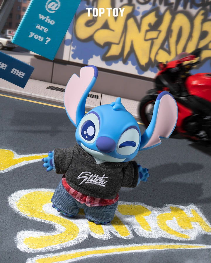 Original TOPTOY Disney Stitch Dress-Up Show Series Plush Blind Box 迪士尼史迪奇换装秀搪胶毛绒盲盒可爱公仔包包礼物挂饰