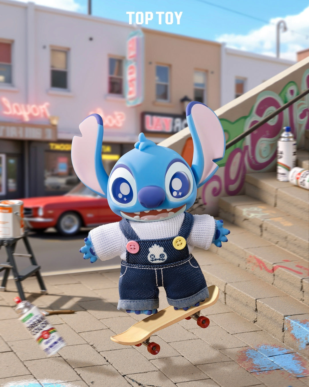 Original TOPTOY Disney Stitch Dress-Up Show Series Plush Blind Box 迪士尼史迪奇换装秀搪胶毛绒盲盒可爱公仔包包礼物挂饰