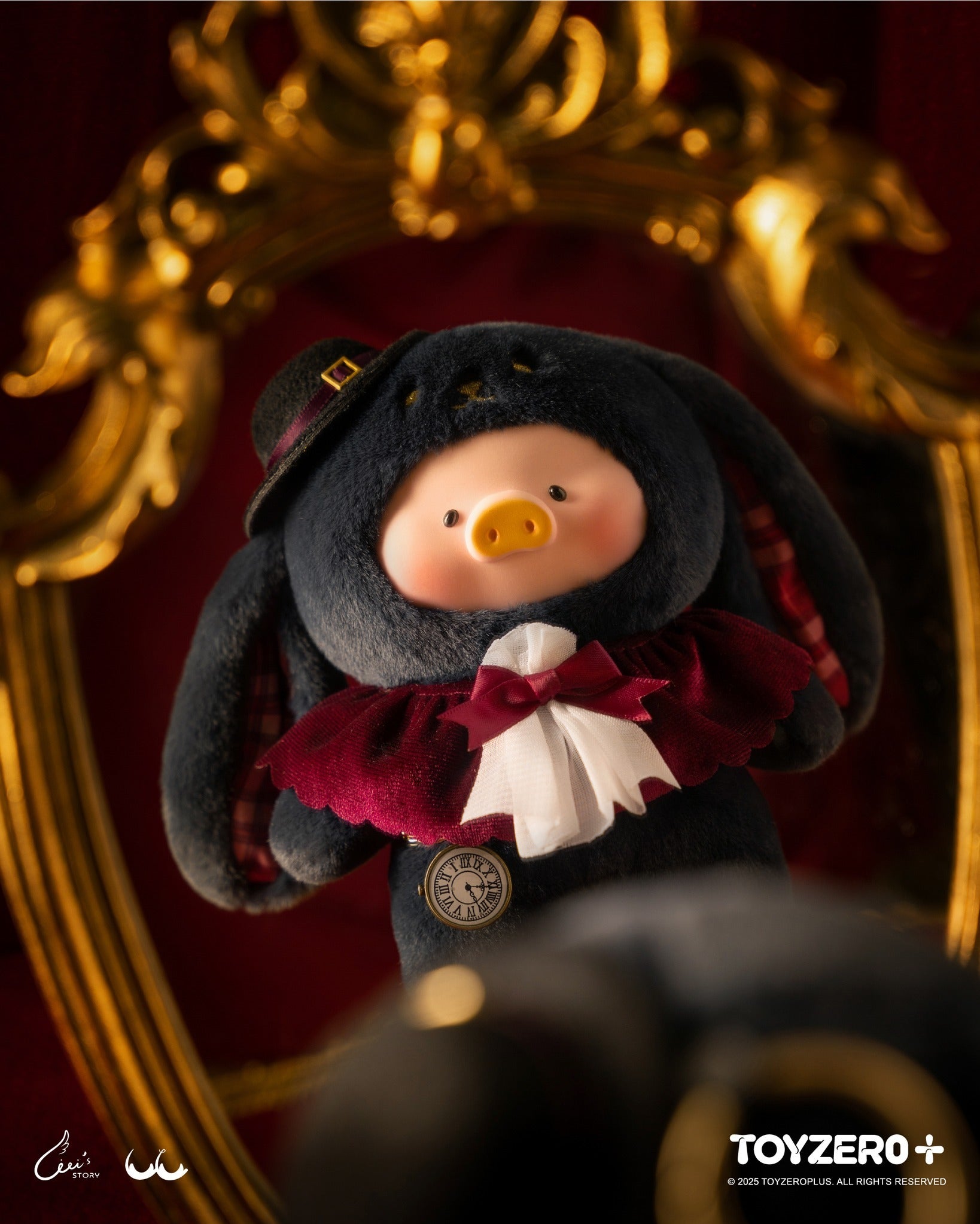 Original TOYZEROPLUS LuLu the Piggy Magician Bunny LuLu Vinyl Face