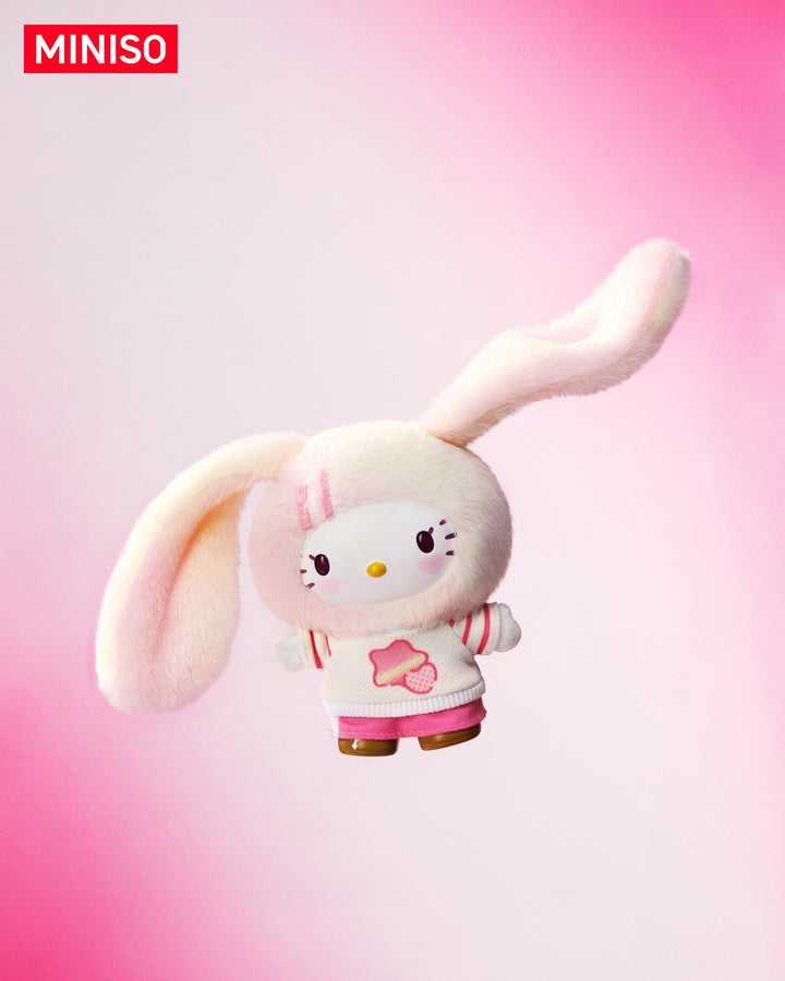 Original MINISO HELLO KITTY POP STAR Series Plush Blind Box Hello Kitty Popstar系列搪胶毛绒盲盒凯蒂猫潮流盲盒