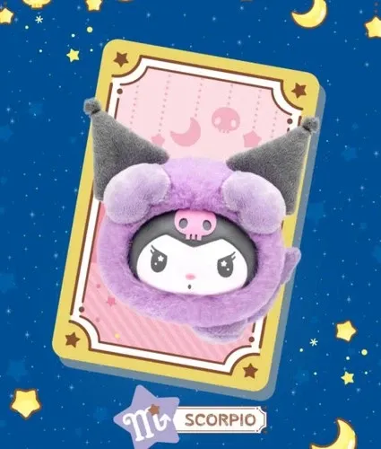 Original TOPTOY Kuromi Twelve Constellation Vinyl Plush Series Blind Box 库洛米十二星座玩偶毛绒搪胶盲盒