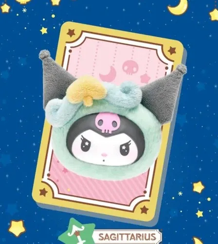 Original TOPTOY Kuromi Twelve Constellation Vinyl Plush Series Blind Box 库洛米十二星座玩偶毛绒搪胶盲盒