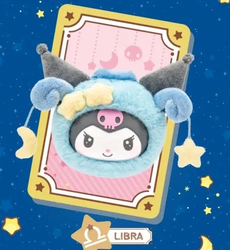 Original TOPTOY Kuromi Twelve Constellation Vinyl Plush Series Blind Box 库洛米十二星座玩偶毛绒搪胶盲盒