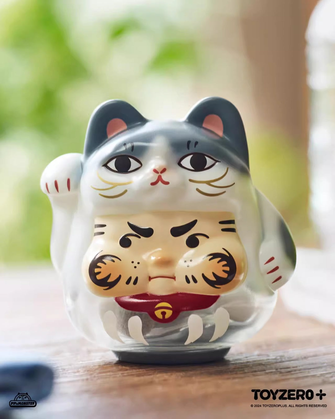 Original TOYZEROPLUS PP X Monster Kitten Lucky Series Blind Box 招招好运小猫盲盒手办招财猫摆件礼物