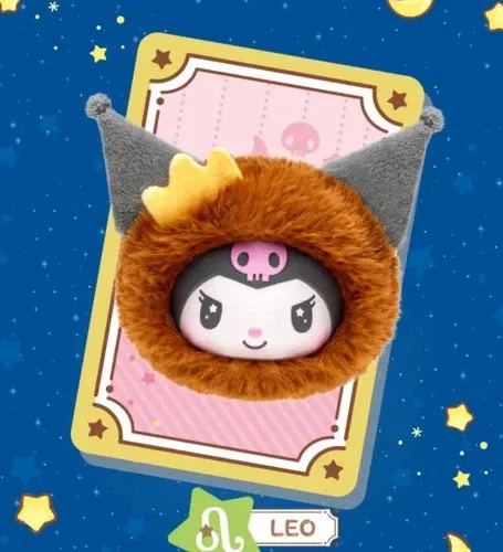 Original TOPTOY Kuromi Twelve Constellation Vinyl Plush Series Blind Box 库洛米十二星座玩偶毛绒搪胶盲盒