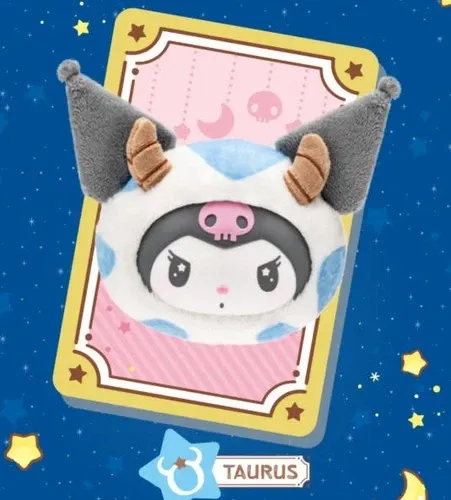 Original TOPTOY Kuromi Twelve Constellation Vinyl Plush Series Blind Box 库洛米十二星座玩偶毛绒搪胶盲盒