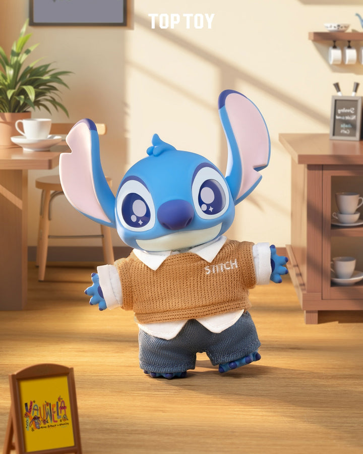 Original TOPTOY Disney Stitch Dress-Up Show Series Plush Blind Box 迪士尼史迪奇换装秀搪胶毛绒盲盒可爱公仔包包礼物挂饰
