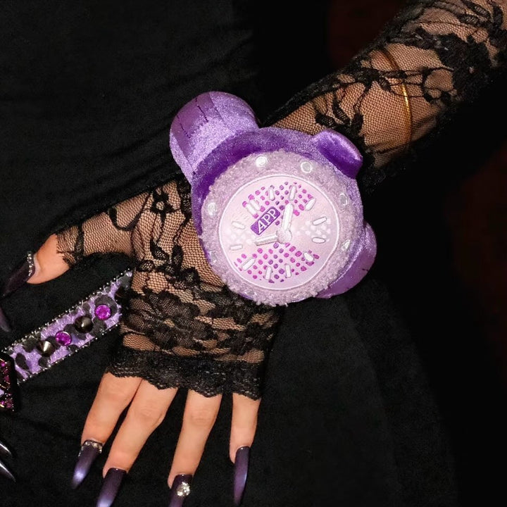 Original Pop Sunday Relax Watch Series Blind Box Plush Stuffed Doll Collectible 手表盲盒毛绒手表挂件创意摆件生日礼物