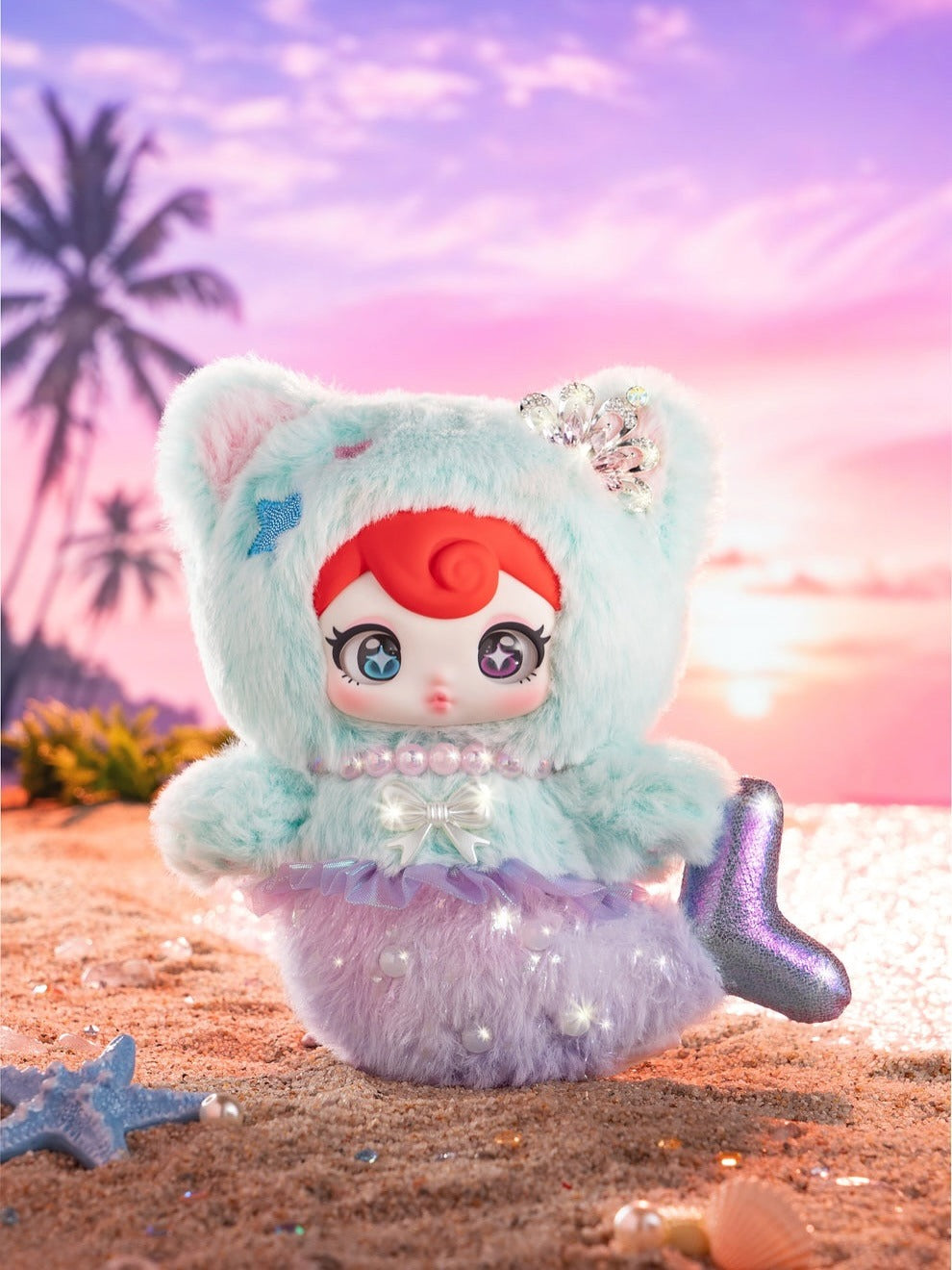 Original Sunnycoco Rebellious Sweetheart Series Blind Box 叛逆甜心毛绒盲盒可爱摆件手办玩偶
