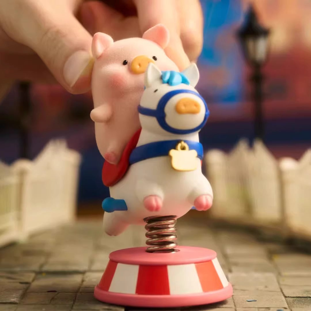 Original TOYZEROPLUS LuLuLand Series Blind Box 零加TOYZERO罐头猪LuLu猪缤纷乐园盲盒系列潮玩摆件手办玩具公仔