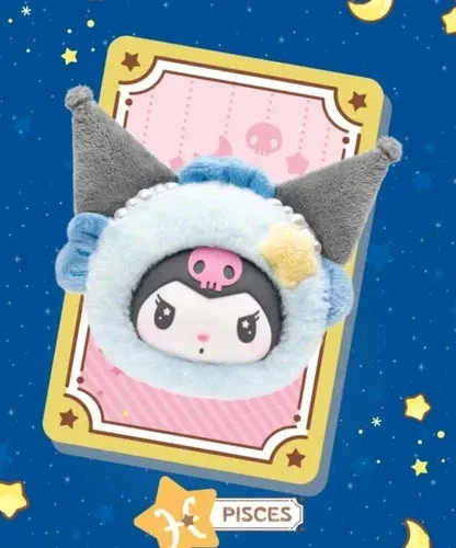 Original TOPTOY Kuromi Twelve Constellation Vinyl Plush Series Blind Box 库洛米十二星座玩偶毛绒搪胶盲盒