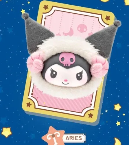 Original TOPTOY Kuromi Twelve Constellation Vinyl Plush Series Blind Box 库洛米十二星座玩偶毛绒搪胶盲盒
