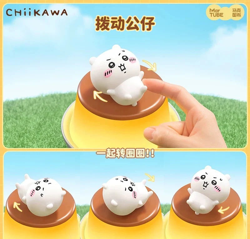 Original MARTUBE ChiiKAWA Pudding Lamp 马克图布Chiikawa吉伊卡哇布丁小夜灯卧室床头氛围台灯生日礼物女