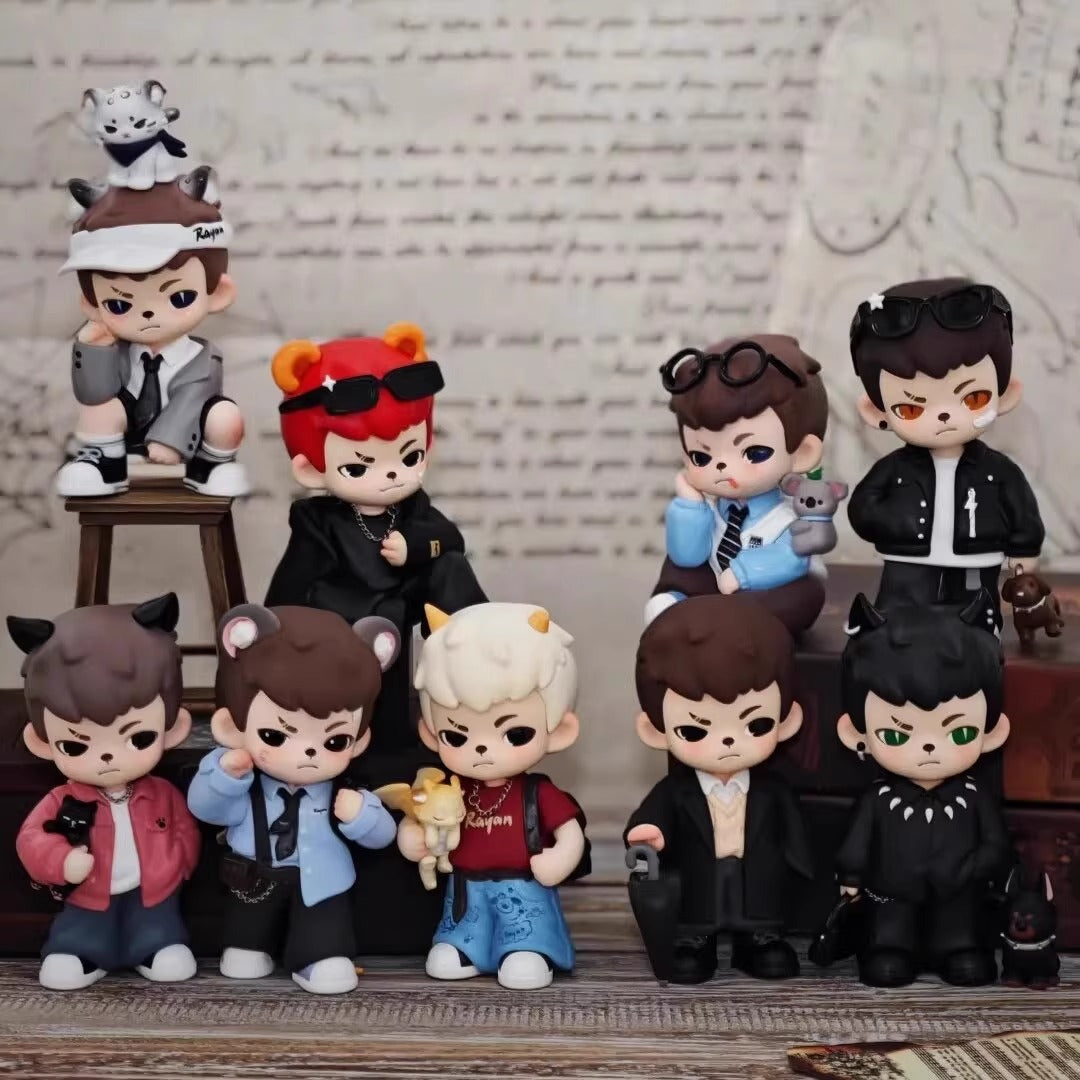 Rayan Keychain Original TNT SPACE Rayan Born Player Blind Box Generation 4 正版Rayan天生玩 ...
