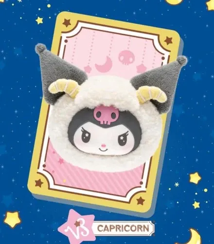 Original TOPTOY Kuromi Twelve Constellation Vinyl Plush Series Blind Box 库洛米十二星座玩偶毛绒搪胶盲盒